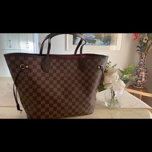 Louis vuitton neverfull MM Damier authentic